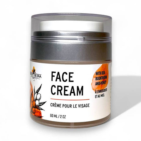 Honey & Sea Buckthorn Face Cream - Facial Lotion - Bee by the Sea