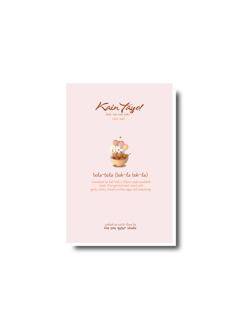 Hope Your Birthday Is A Bola-Bola Card - Greeting Card - The Rice Paper Studio