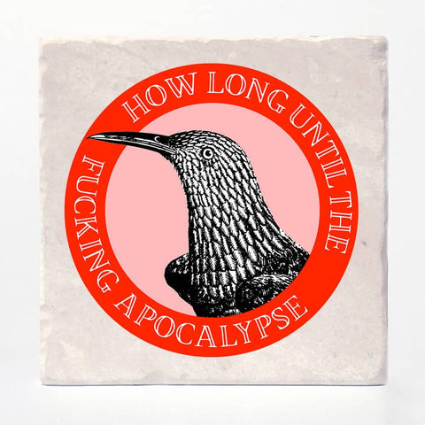 How Long Until the Apocalypse Coaster - Coaster - Versatile Coasters