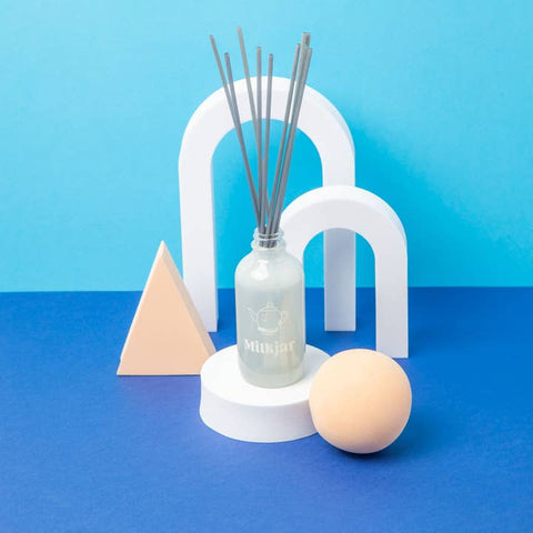Hygge Reed Diffuser - Diffuser - Milk Jar