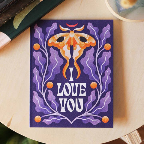 I Love You Greeting Card - Greeting Card - Julie Solvstrom Illustration