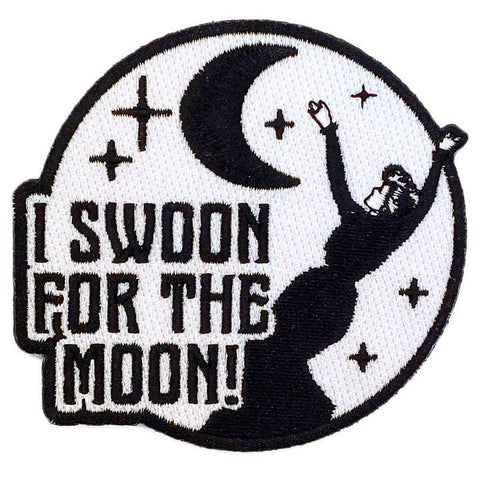 I Swoon For The Moon Iron - On Patch - Patches - Arcane Bullshit