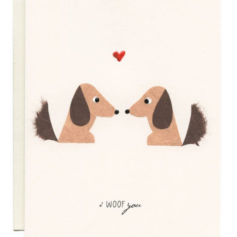 I Woof You Card - Greeting Card - Flaunt Cards