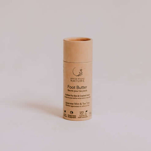 Japanese Mint & Tea Tree Foot Butter - Balm - Made by Mother Nature