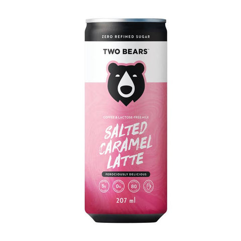 Lactose-Free Dairy Salted Caramel Latte - Coffee - Two Bears