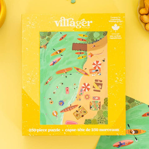 Lake Day 250 - Piece Puzzle - Puzzle - Villager Puzzles