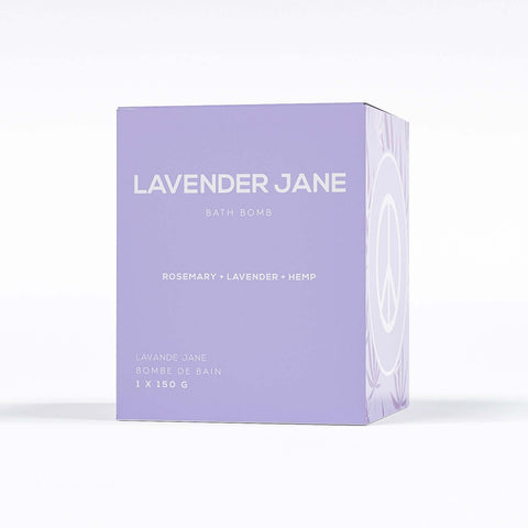 Lavender Jane Bath Bomb - Bath Bomb - Bare Skin Bar