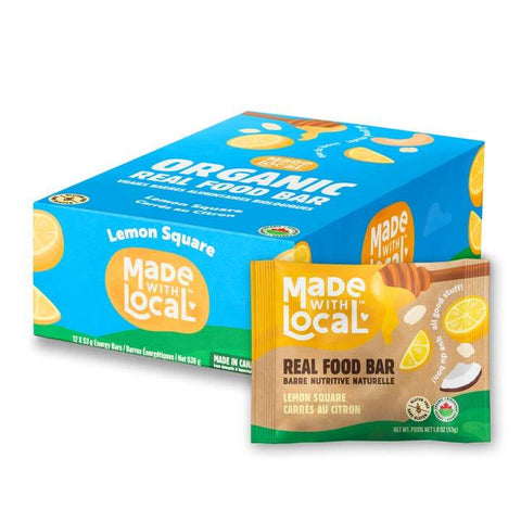 Lemon Square | Organic Real Food Bar - Food - Made with Local