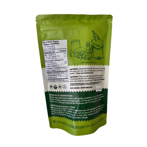 Lime & Pepper Artisan Crackers - Snack - Jenny Marie's Cracker Company