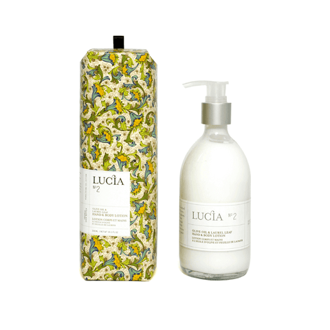 Lucia No. 2 Olive Oil & Laurel Leaf Hand & Body Lotion - Body Lotion - Pure Living