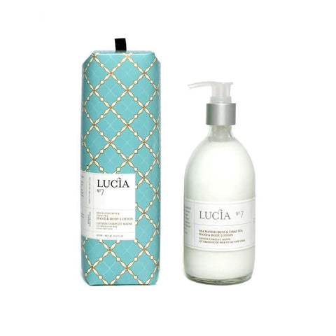 Lucia No. 7 Sea Watercress & Chai Tea Hand & Body Lotion - Body Lotion - Pure Living