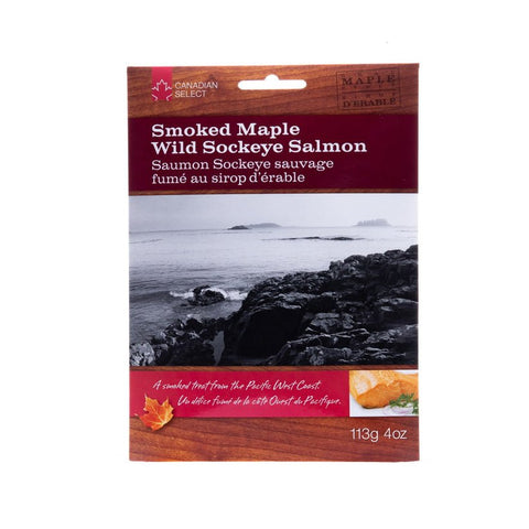 Maple Smoked Wild Sockeye Salmon - Salmon - Canadian Select