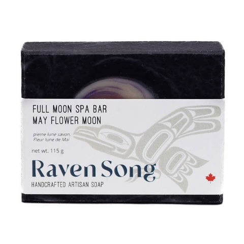May Flower Moon | Full Moon Soap - Bar Soap - Ravensong Soap & Candle