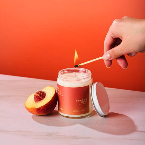 Melt - Massage Candle - candle - Peach and Cream