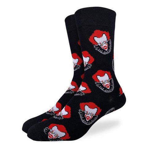 Men's Scary Clown Socks - Socks - Good Luck Sock