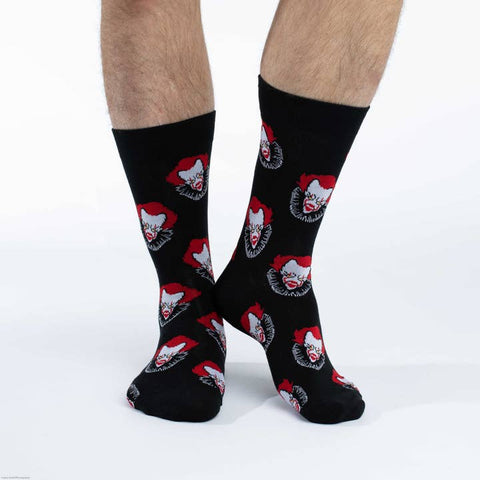 Men's Scary Clown Socks - Socks - Good Luck Sock