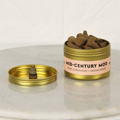 Mid - Century Mod Incense Cones - Incense - Charleston & Harlow