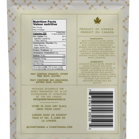 Milk Chocolate Covered Almonds - Candy - liv artisanal