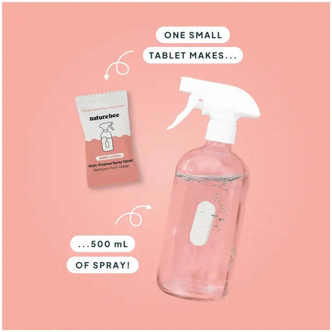 Multi - Purpose Cleaning Spray Tablets - Cleaner - Nature Bee