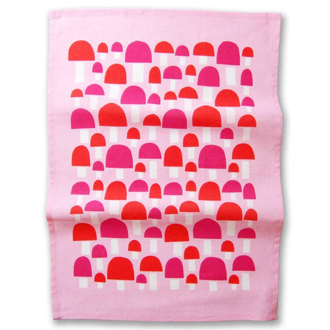 Mushroom Tea Towel - Tea Towel - Badger & Burke