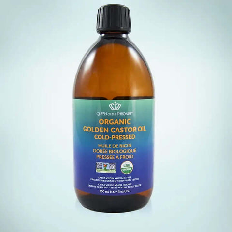 Organic Golden Castor Oil - Facial Oil - Queen of the Thrones