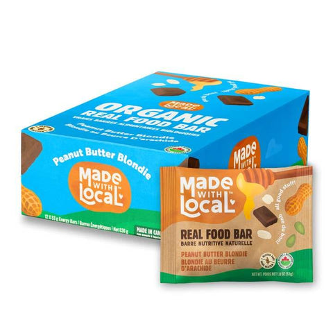 Peanut Butter Blondie | Organic Real Food Bar - Food - Made with Local