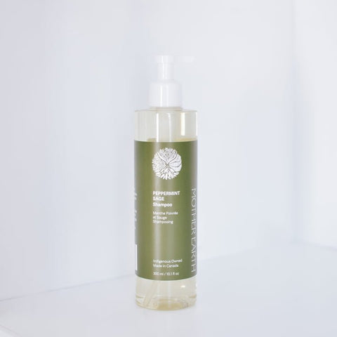 Peppermint Sage Shampoo - Shampoo - Mother Earth Essentials