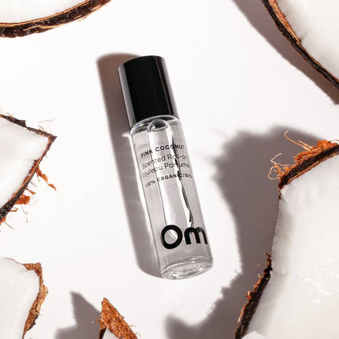 Pink Coconut Scented Roll On - Perfume - Om Organics