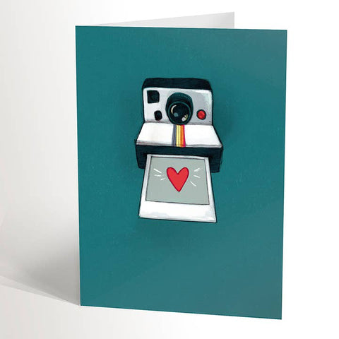 Polaroid Card - Greeting Card - Valérie Boivin Illustration