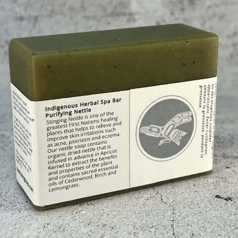 Purifying Nettle Organic Botanical Artisan Soap - Bar Soap - Ravensong Soap & Candle