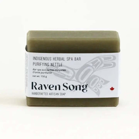 Purifying Nettle Organic Botanical Artisan Soap - Bar Soap - Ravensong Soap & Candle