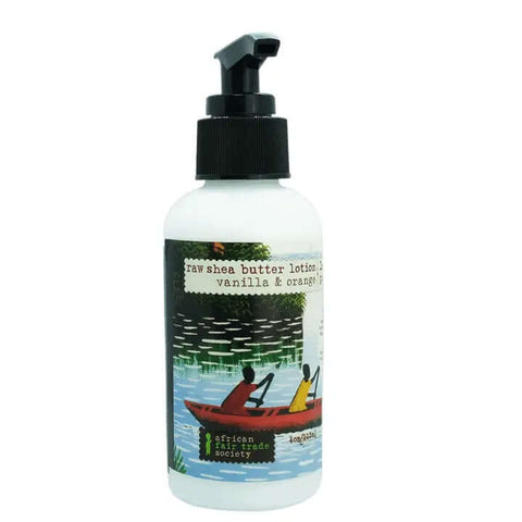 Raw Shea Butter Lotion (Choose Scent) - Body Lotion - African Fair Trade Society
