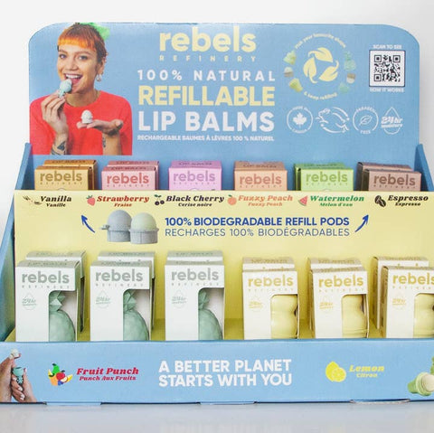 Rebels Refinery Refillable Lip Balm Canada - Lip Balm - Rebels Refinery