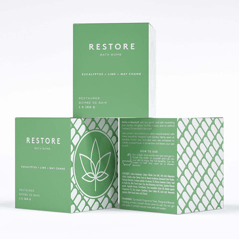 Restore Bath Bomb - Bath Bomb - Bare Skin Bar
