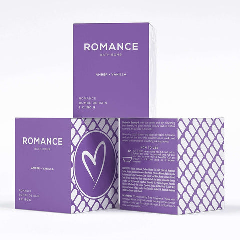 Romance Bath Bomb - Bath Bomb - Bare Skin Bar
