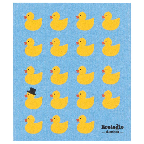Rubber Duckies Swedish Dishcloth - Cloth - Danica Brands