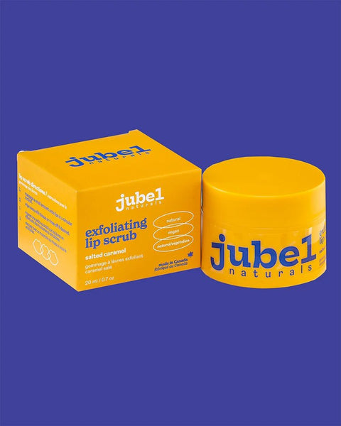 Salted Caramel Exfoliating Lip Scrub - Lip Scrub - Jubel Naturals