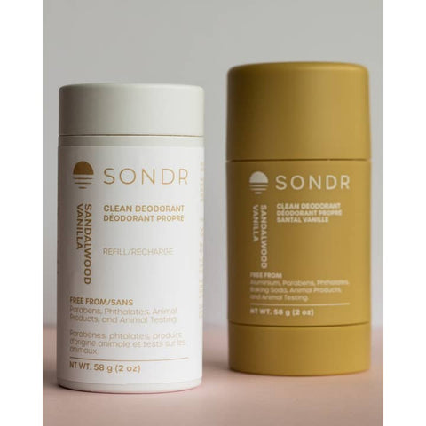 Sandalwood Vanilla Lime Natural Deodorant - Deodorant - SONDR
