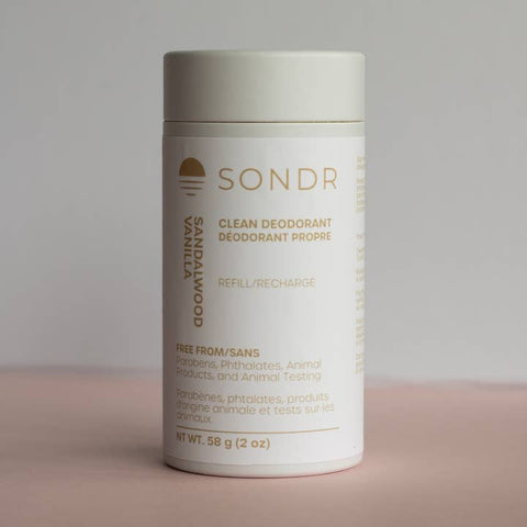 Sandalwood Vanilla Lime Natural Deodorant - Deodorant - SONDR