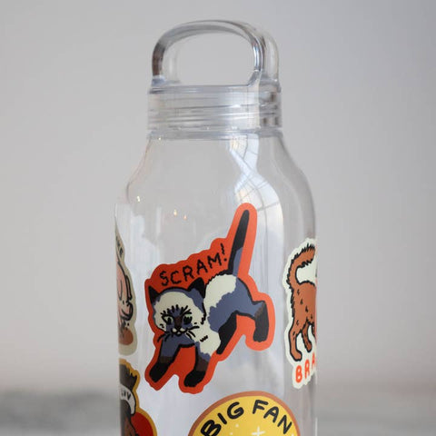 Scram Cat Sticker - Sticker - Stay Home Club