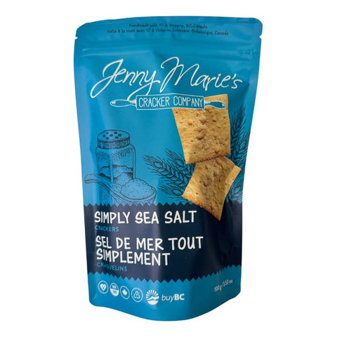 Simply Sea Salt Crackers - Snack - Jenny Marie's Cracker Company