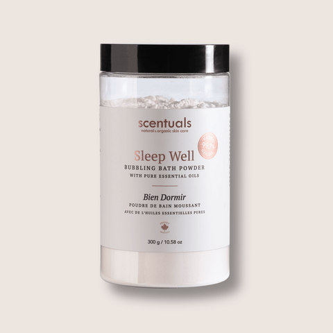 Sleep Well Bubbling Bath Powder - Bath Soak - Scentuals