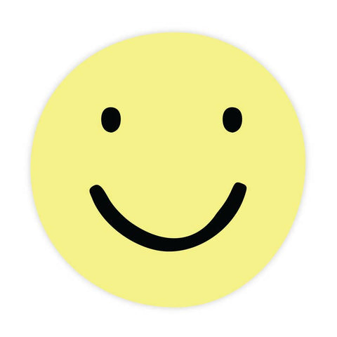 Smiley Face Sticker - Sticker - Pretty By Her