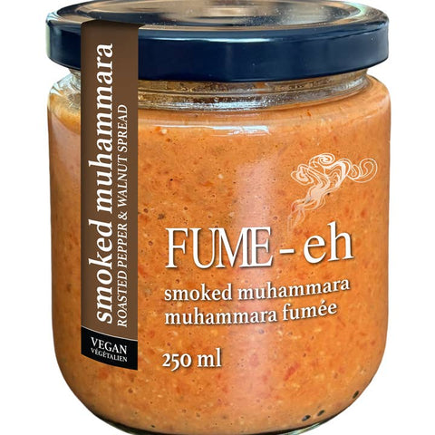 Smoked Muhamarra Roasted Red Pepper Walnut Spread - Spread - Fume-Eh Gourmet