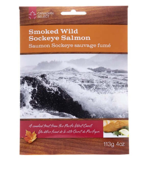 Smoked Wild Sockeye Salmon - Food - Canadian Select