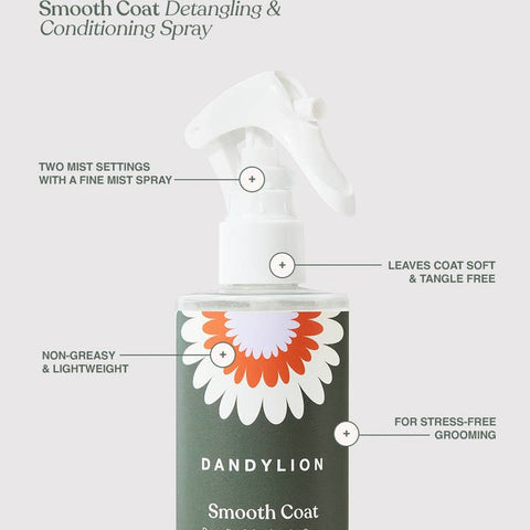 Smooth Coat Detangling & Conditioning Spray - Pet - Dandylion