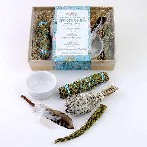 Smudge Kit For Beginners - Sage - Monague Native Crafts