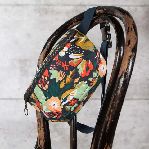 Superbloom Cotton Canvas Hip Bag - Bag - Danica Brands