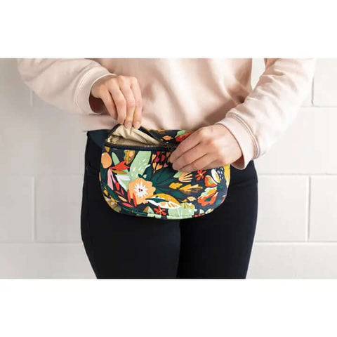 Superbloom Cotton Canvas Hip Bag - Bag - Danica Brands