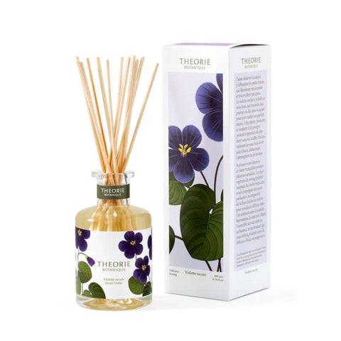 Theorie Botanique Sweet Violet reed diffuser